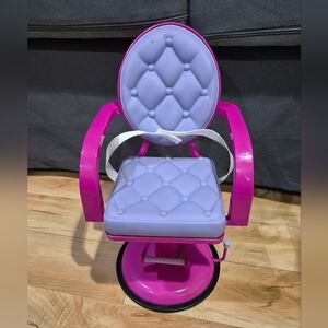 American Girl Truly Me doll salon chair (chair only, no doll or accessories)